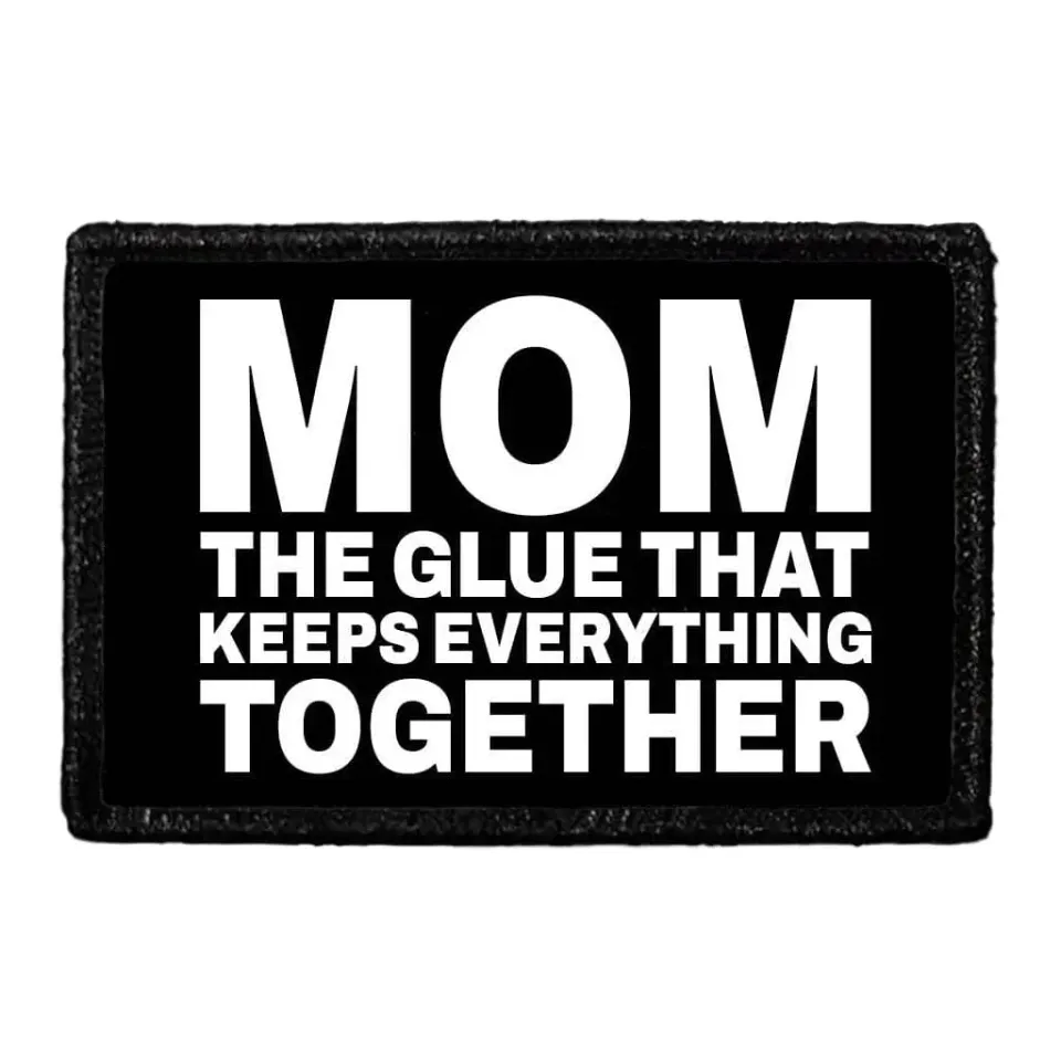 Pull Patch Mom The Glue patch 76x51mm mors dag