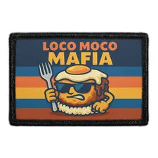 Pull Patch Loco Moco Mafia patch 1 stk velcro