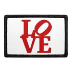 Pull Patch Love Philadelphia Love Park patch med velcro