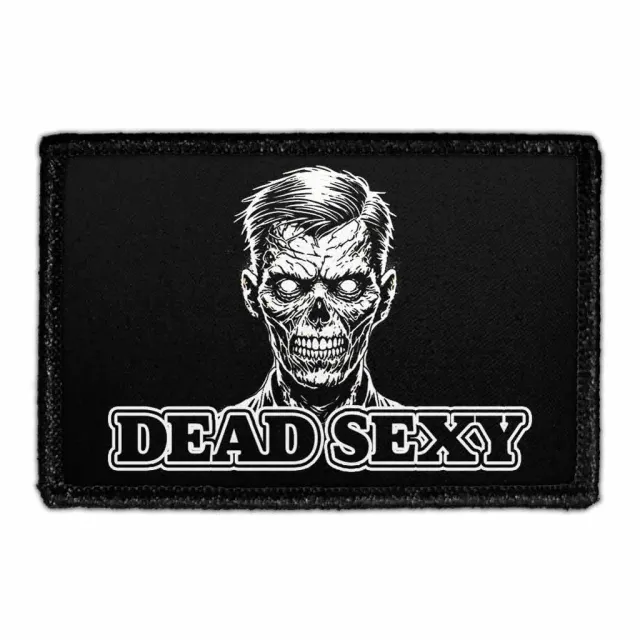 Pull Patch Dead Sexy zombie patch 76x51 mm velcro