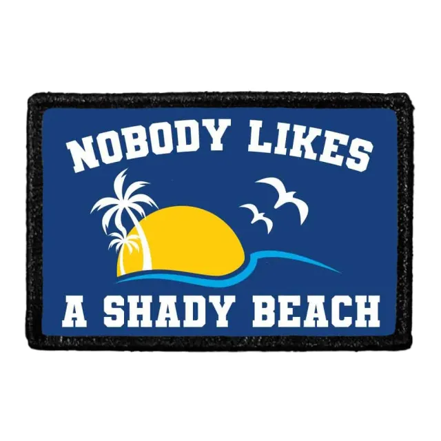 Pull Patch Shady Beach patch med velcro 1 stk – strand
