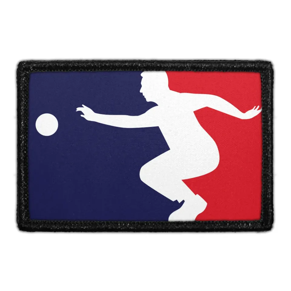 Pull Patch Bocce League patch velcro 76 mm