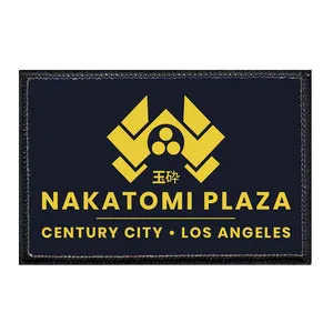 Pull Patch Nakatomi Plaza Black patch velcro film