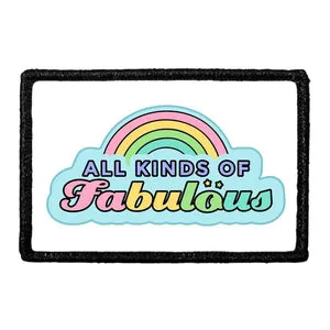 Pull Patch All Kinds Of Fabulous velcropatch regnbue