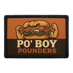 Pull Patch Po Boy Pounders patch humor