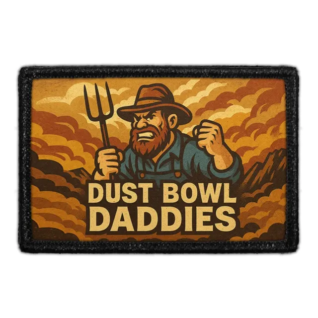 Pull Patch Dust Bowl Daddies patch 7,6x5 cm velcro