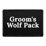 Pull Patch Groom's Wolf Pack patch 76x51 mm til groom