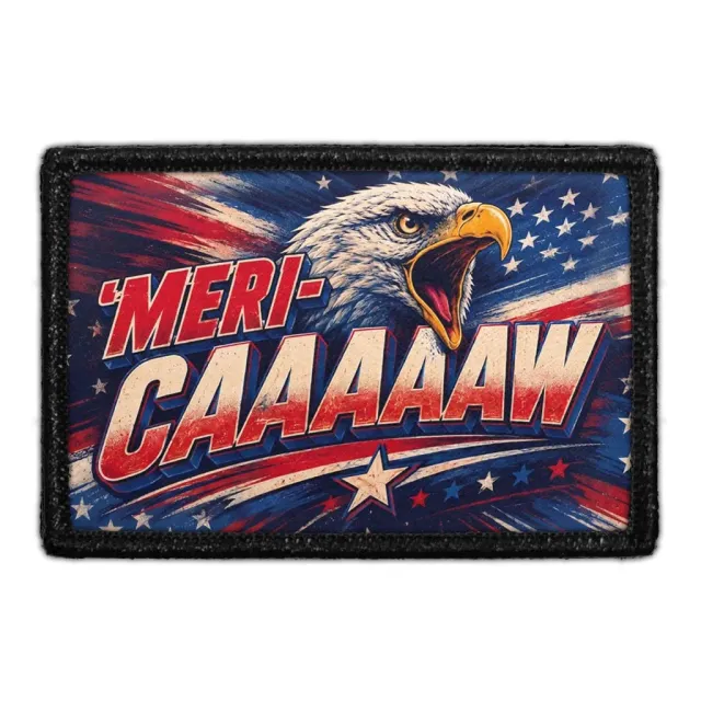 Pull Patch Meri-Caaaaw patch 3x2 velcro