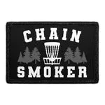Pull Patch Chain Smoker patch velcro disc golf