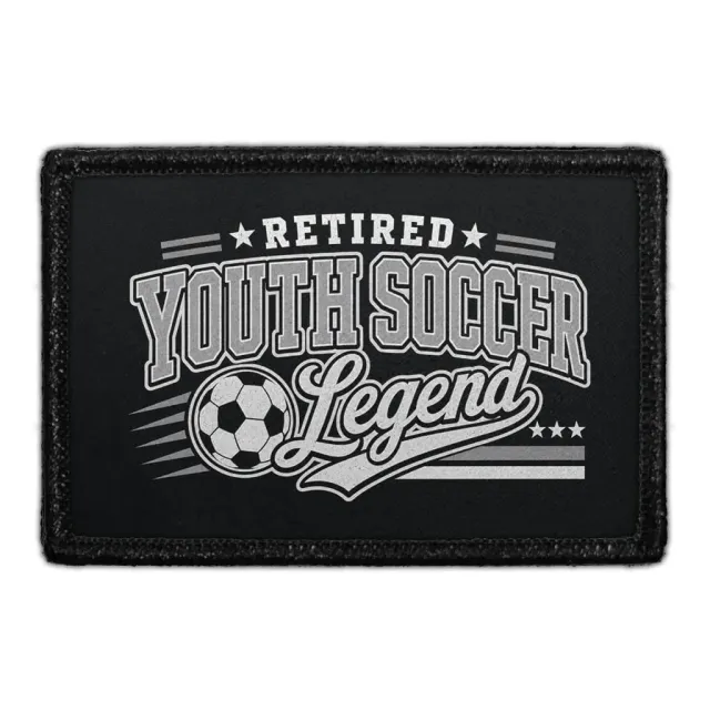 Pull Patch Retired Youth Soccer Legend patch fodbold