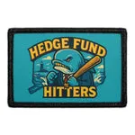 Pull Patch Hedge Fund Hitters patch 3x2 velcro