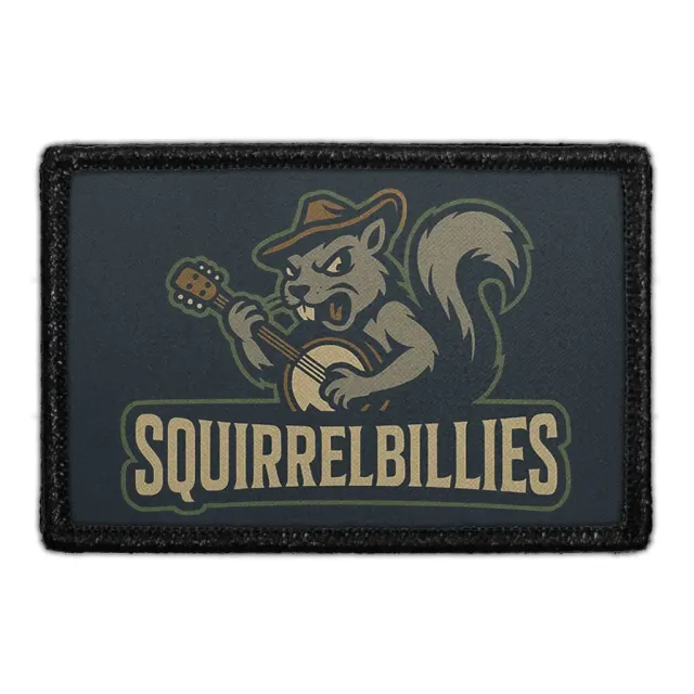 Pull Patch Squirrelbillies patch med velcro