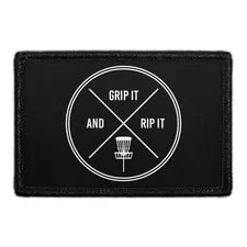 Pull Patch Grip It Rip It patch 3x2 velcro disc golf