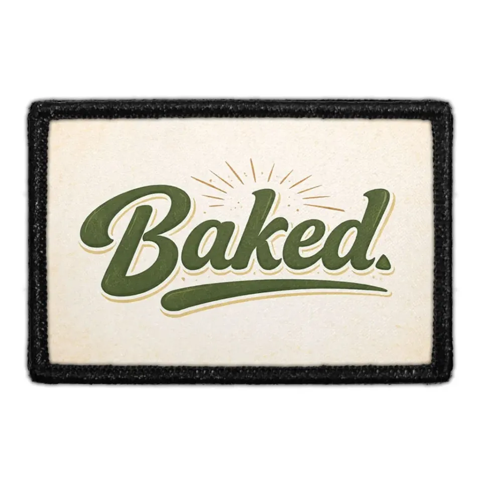 Pull Patch Baked patch sjov 76x51 mm