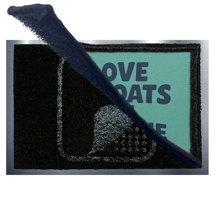 Pull Patch I Love Big Boats patch 76x51 mm krydstogt