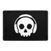 Pull Patch Skull Headphones patch velcro 7,6x5 cm
