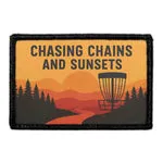 Pull Patch Chasing Chains Sunset patch 3x2 velcro