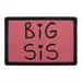 Pull Patch Big Sis patch tekst 1 stk velcro