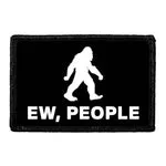 Pull Patch Ew, People velcropatch 76x51 mm sjov tekst