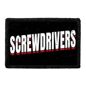 Pull Patch Screwdrivers mærke med velcro 76x51 mm