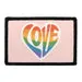 Pull Patch Pride Heart patch med velcro hjerte
