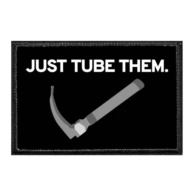Pull Patch Just Tube Them patch med velcro 3x2