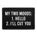 Pull Patch My Two Moods 1 Hello 2 Ill Cut You patch 3x2