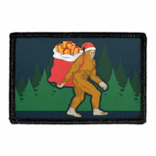 Pull Patch Bigfoot Santa patch 1 stk jul