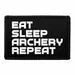 Pull Patch Eat Sleep Archery Repeat patch 76 mm citat