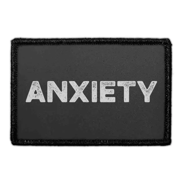 Pull Patch Anxiety patch 7,6x5,1 cm velcro sort