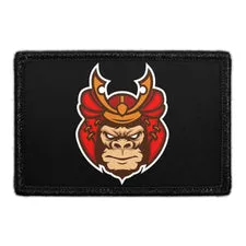Pull Patch Samurai Gorilla velcro patch 7,6x5 cm