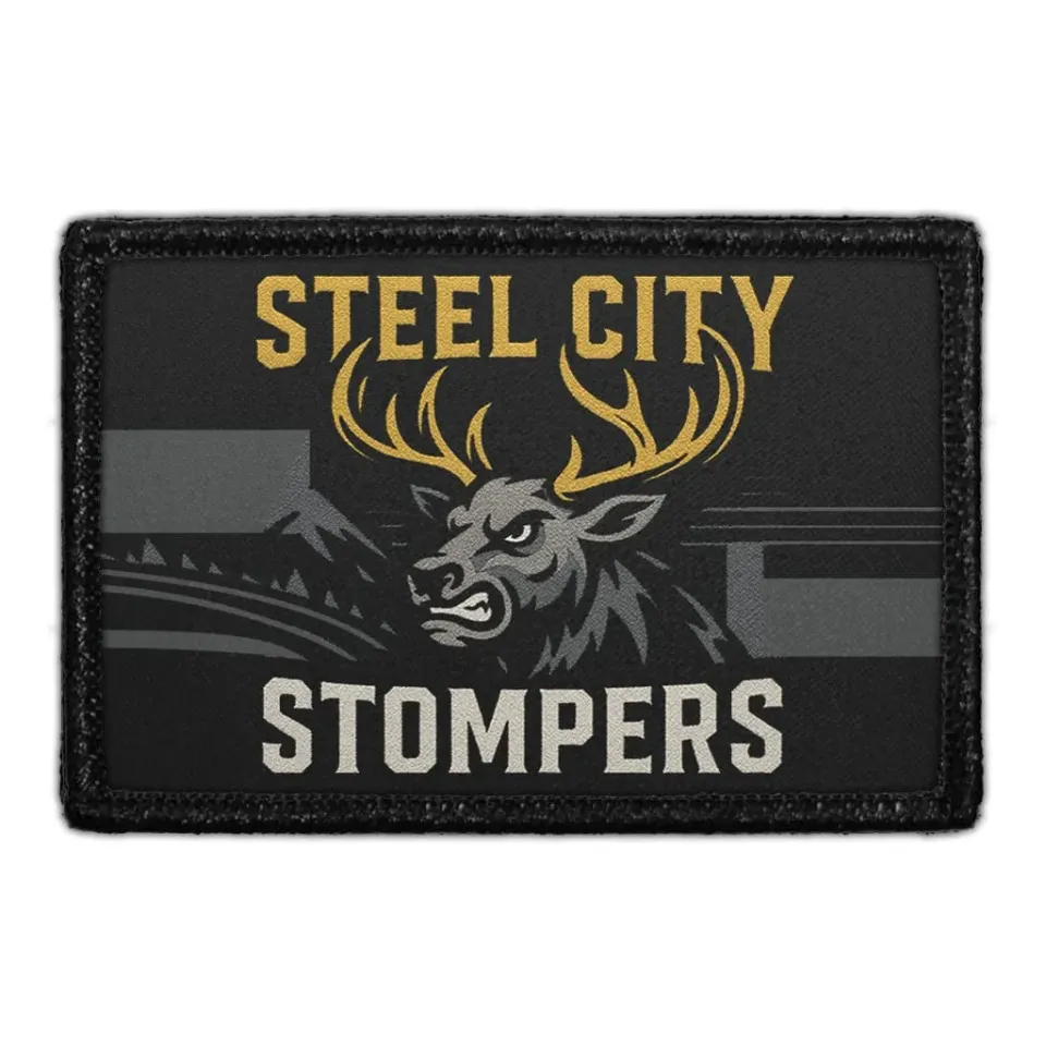 Pull Patch Steel City Stompers patch velcro