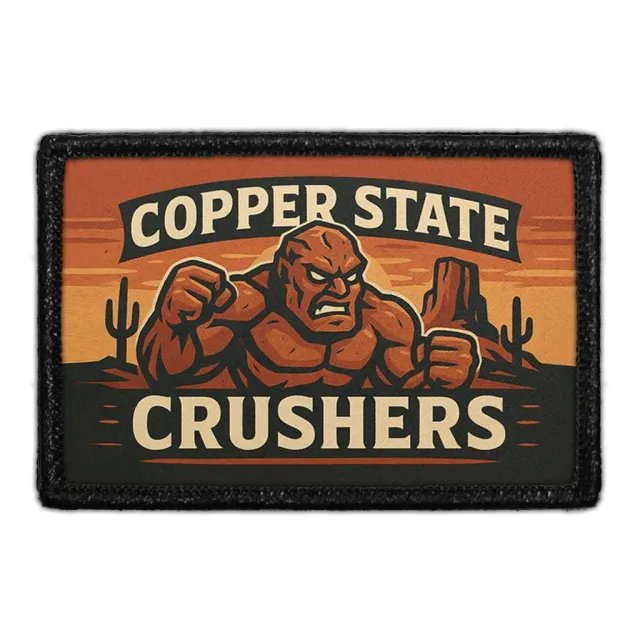 Pull Patch Copper State Crushers patch Arizona velcro