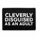 Pull Patch Cleverly Disguised Adult velcropatch 3x2"