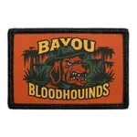 Pull Patch Bayou Bloodhounds patch 3x2 velcro