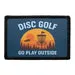 Pull Patch Go Play Outside disc golf patch med velcro