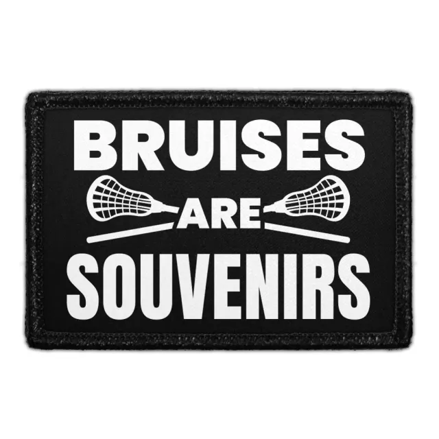 Pull Patch Lacrosse Bruises Are Souvenirs velcromærke 1 stk