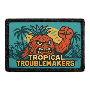 Pull Patch Tropical Troublemakers patch 76x51mm velcro