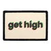 Pull Patch Get High patch sort med velcro
