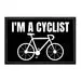 Pull Patch I'm A Cyclist patch til cykeltaske