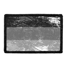 Pull Patch Germany Flag patch med velcro sort-hvid 1 stk