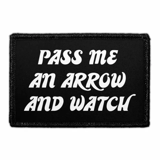 Pull Patch Pass Me An Arrow patch velcro 76 mm