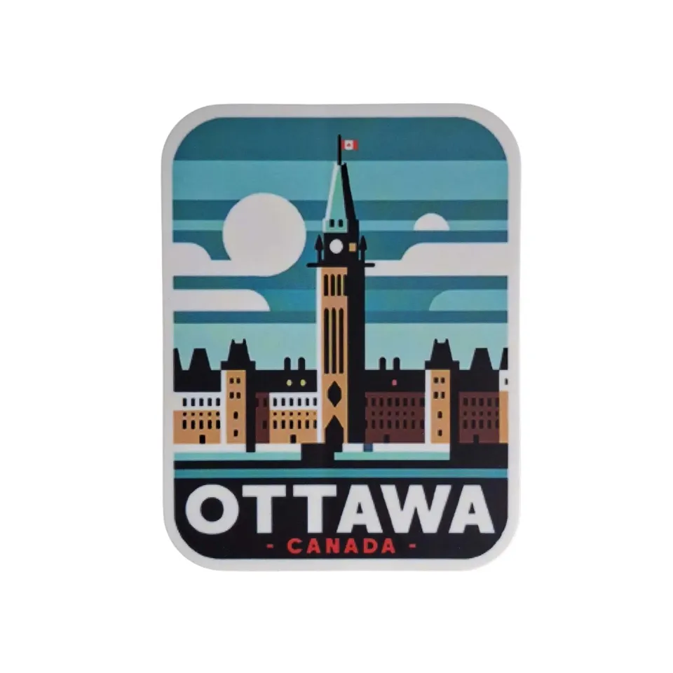 Vagabond Heart Ottawa klistermærke vinyl Canada