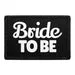 Pull Patch Bride To Be patch 76x51 mm brud