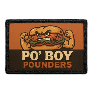 Pull Patch Po Boy Pounders patch humor
