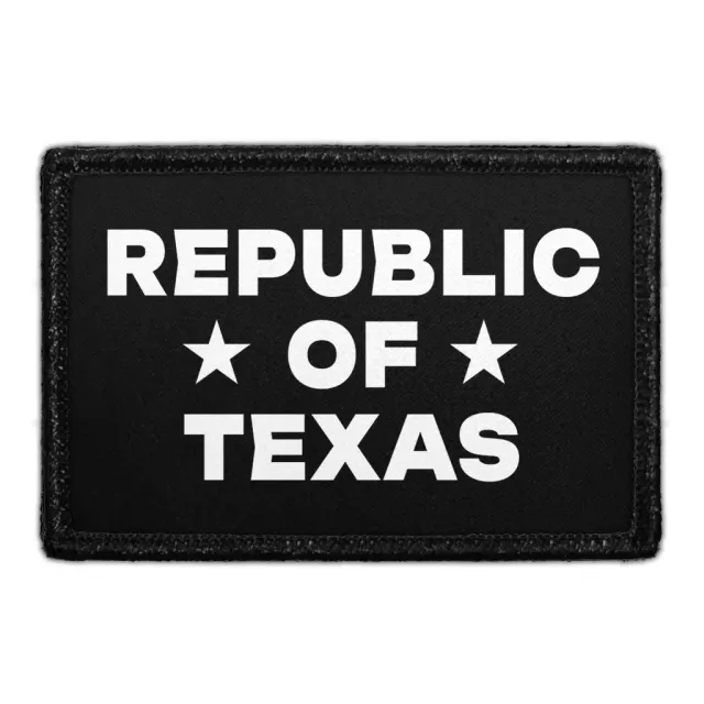 Pull Patch Republic Of Texas patch 76x51 mm velcro