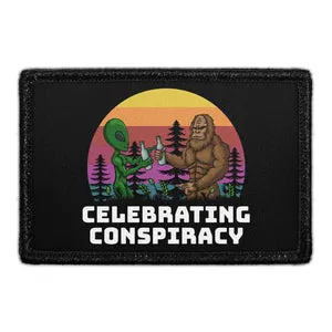 Pull Patch Celebrating Conspiracy patch 76x51 mm velcro