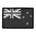 Pull Patch New Zealand Flag patch velcro sort hvid