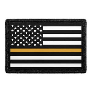 Pull Patch Flag Dispatch patch med velcro