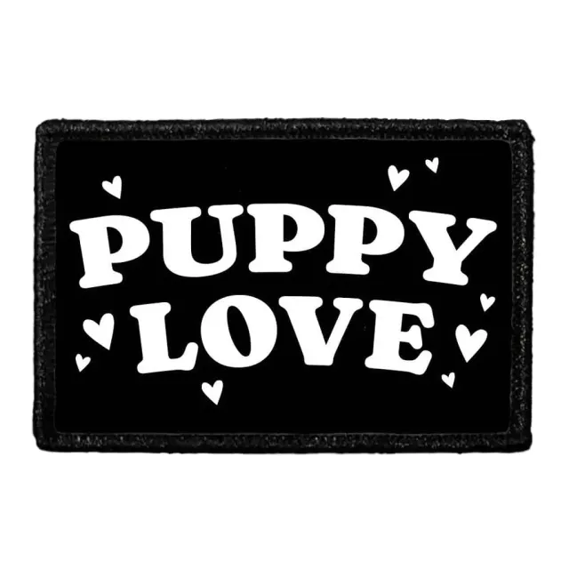 Pull Patch Puppy Love patch 76x51 mm hund